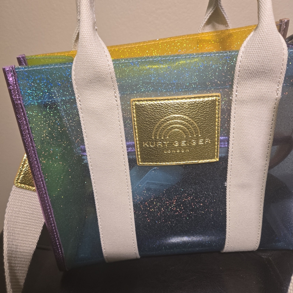 Kurt Geiger Multicolor Transparent Bag